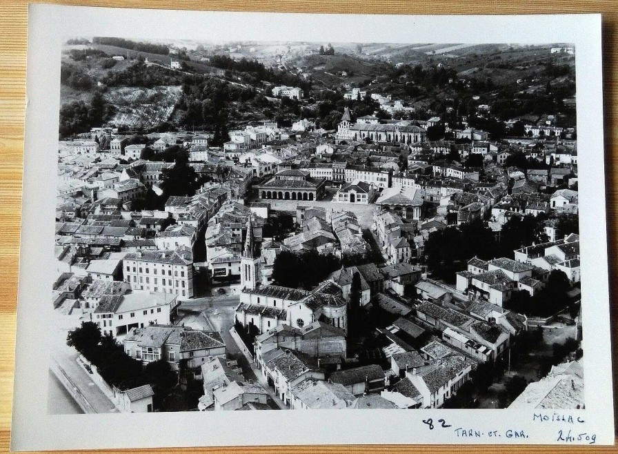 Photos EGO IMAGO | Ancienne Photo A Rienne De Roger Henrard " Moissac " Tarn Et Garonne 1959