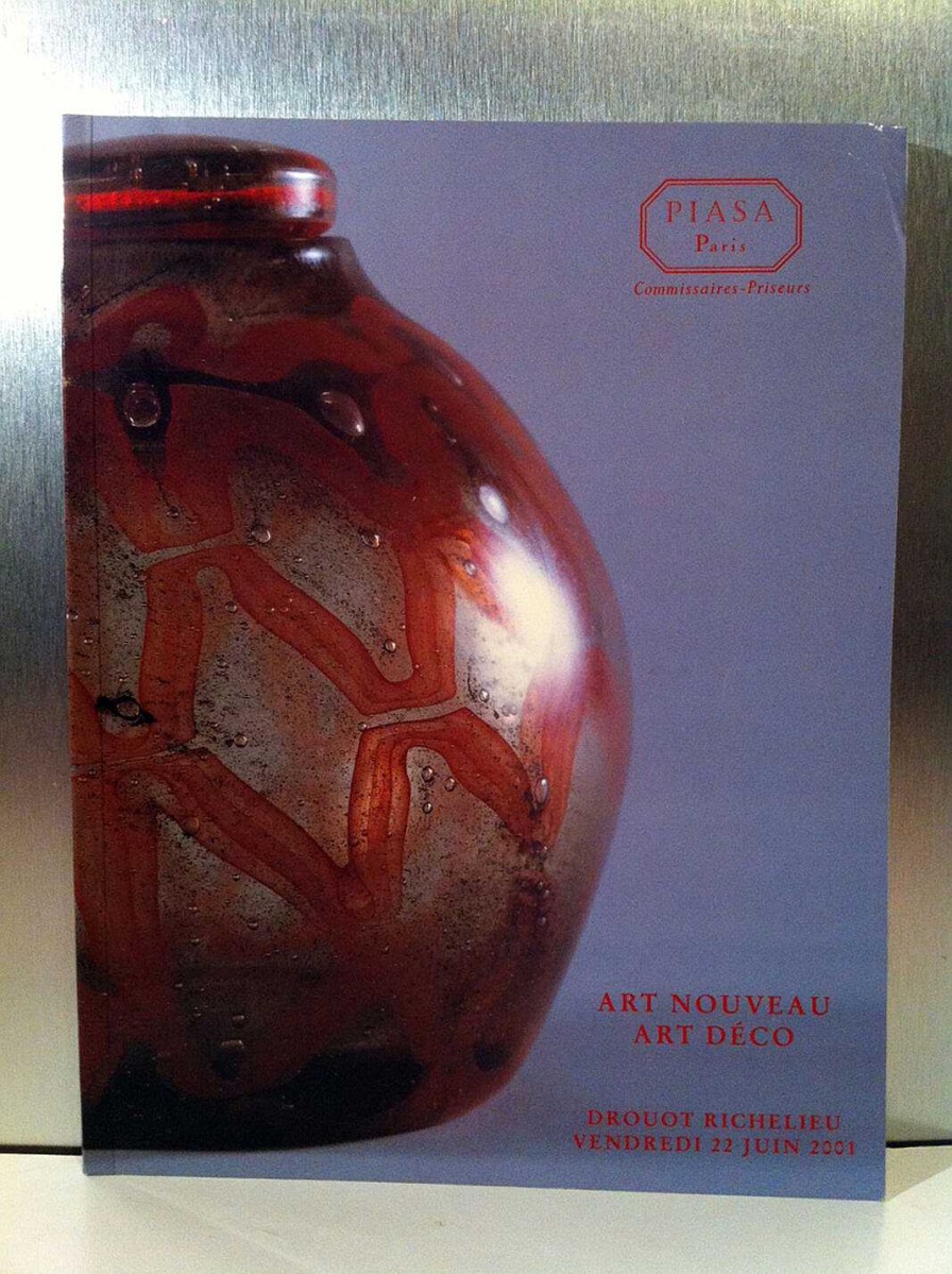 Livres EGO IMAGO | Superbe Catalogue De Ventes " Art Nouveau - Art Deco " Piasa Paris 22 Juin 2001