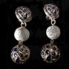 Bijoux EGO IMAGO | Sublime Paire De Boucles D'Oreilles Clips Sign Es Chantal Thomass Paris Vintage