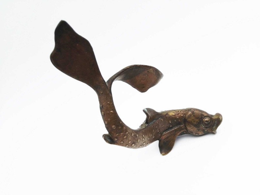 Sculptures EGO IMAGO | Sculpture Zoomorphe " Poisson " En Bronze