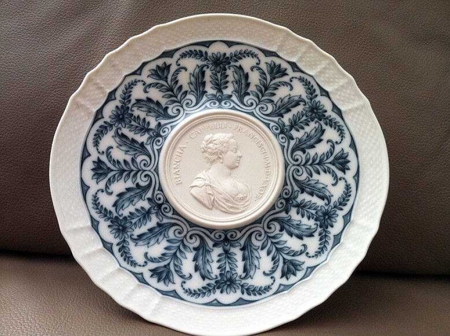 C Ramiques EGO IMAGO | Ancien Plat En Porcelaine Richard Ginori .Biancha.Cappelli.Francisci.I.M.D.Vxor.