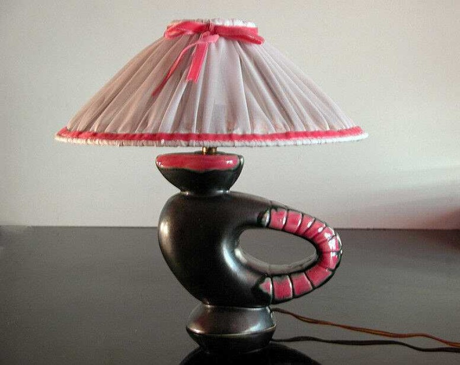 Luminaires EGO IMAGO | Jolie Lampe 1950 C Ramique " Oiseau " Identifier ?