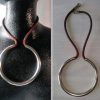 Bijoux EGO IMAGO | Original Collier " Cercles " Sign Uno De 50 Vintage