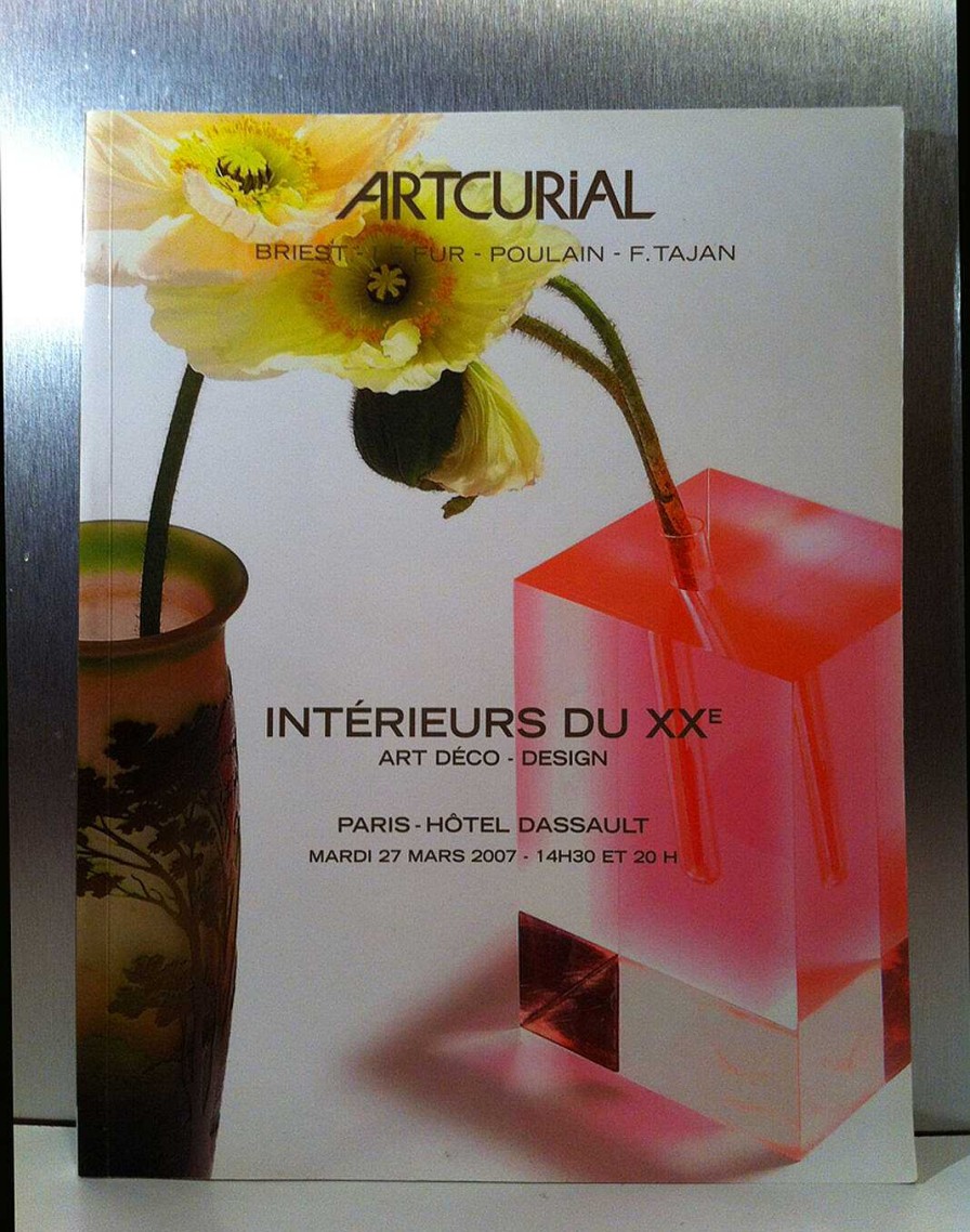 Livres EGO IMAGO | Superbe Catalogue "Art D Co - Design- Interieurs Du Xxe" Artcurial 27 Mars 2007