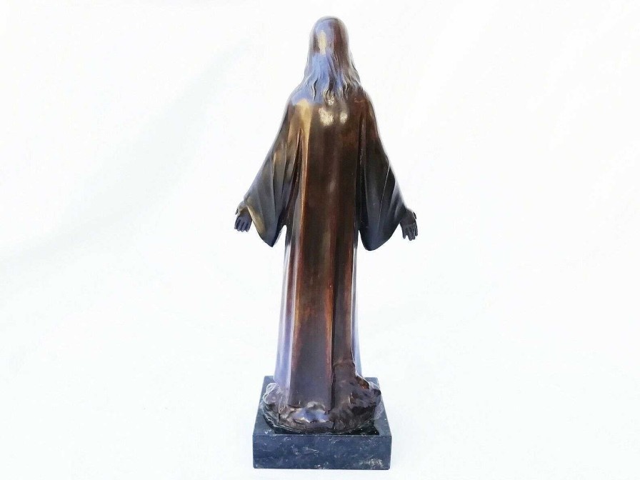 Sculptures EGO IMAGO | F.Barbedienne " J Sus Christ " Sign E Albert-Dominique Roze (1861-1952)