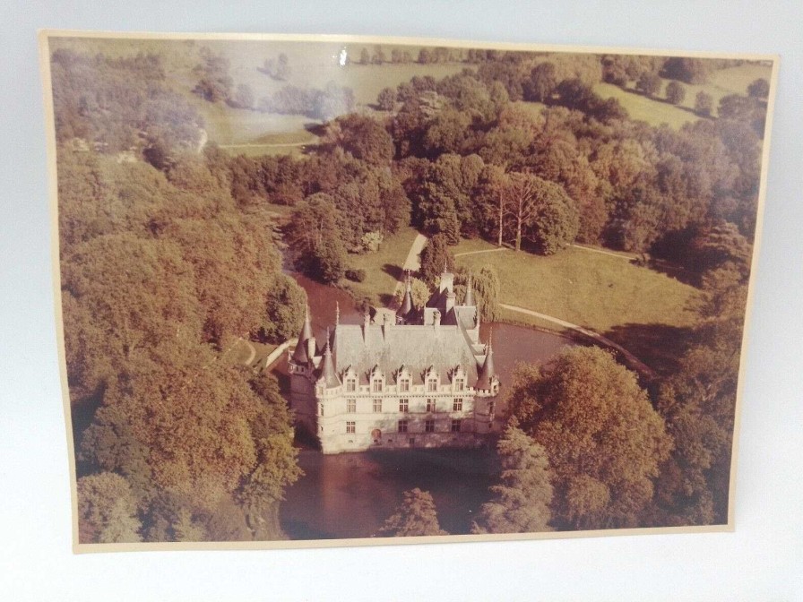 Photos EGO IMAGO | Ancienne Photo A Rienne De Roger Henrard 1956 " Ch Teau D'Azay-Le-Rideau "