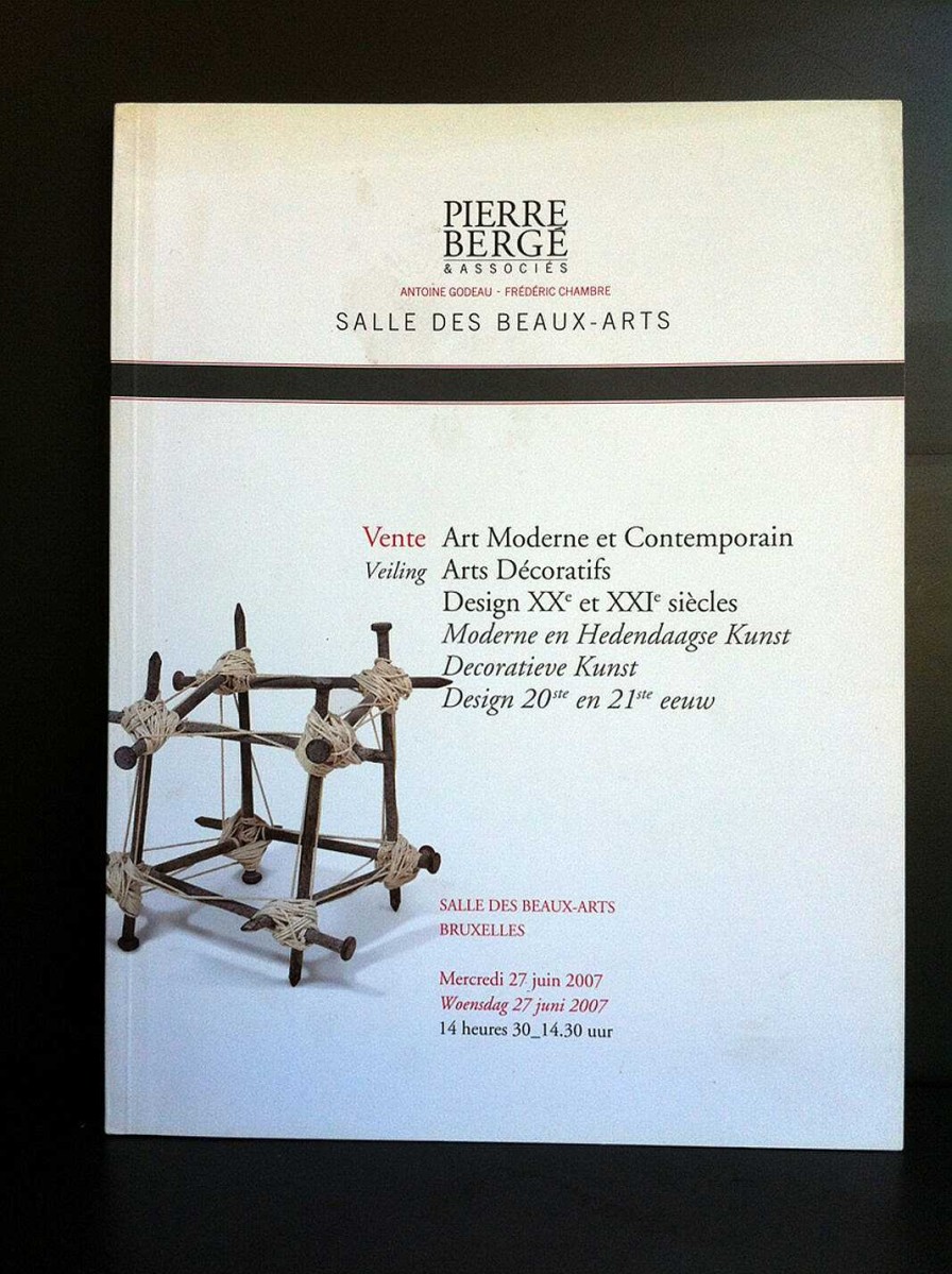 Livres EGO IMAGO | Joli Catalogue De Ventes "Art D Coratifs Design " Pierre Berg & A 27 Juin 2007