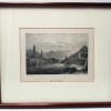 Tableaux EGO IMAGO | Jacques Rothmuller Gravure Encadr E "Vue De Tann " De Hahn Et Fix Colmar