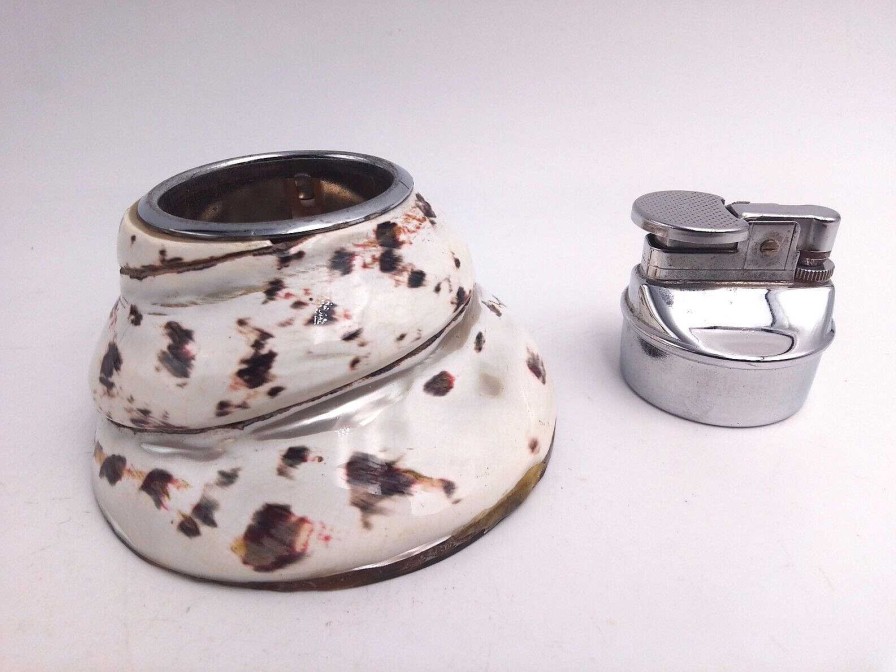 Objets EGO IMAGO | Original Burgo Briquet Coquillage Vintage