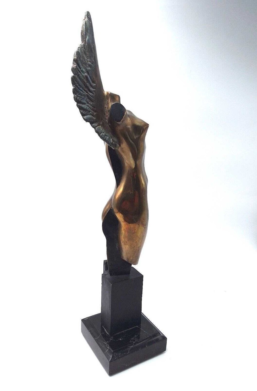 Sculptures EGO IMAGO | Sculpture Venus Ail E En Bronze De Albert Avetisyan 3/8 Sign La Cire Perdue