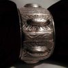 Bijoux EGO IMAGO | Ancien Bracelet Manchette En Argent Massif Egypte Vers 1900 Ethnic Jewels