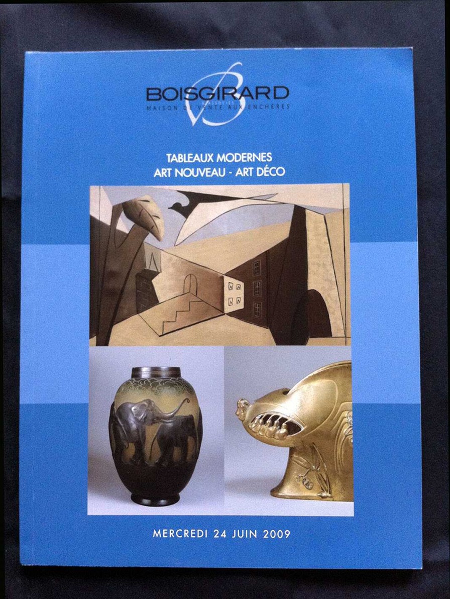 Livres EGO IMAGO | Superbe Catalogue De Ventes " Art Nouveau & Art D Co " Boisgirard 24 Juin 2009