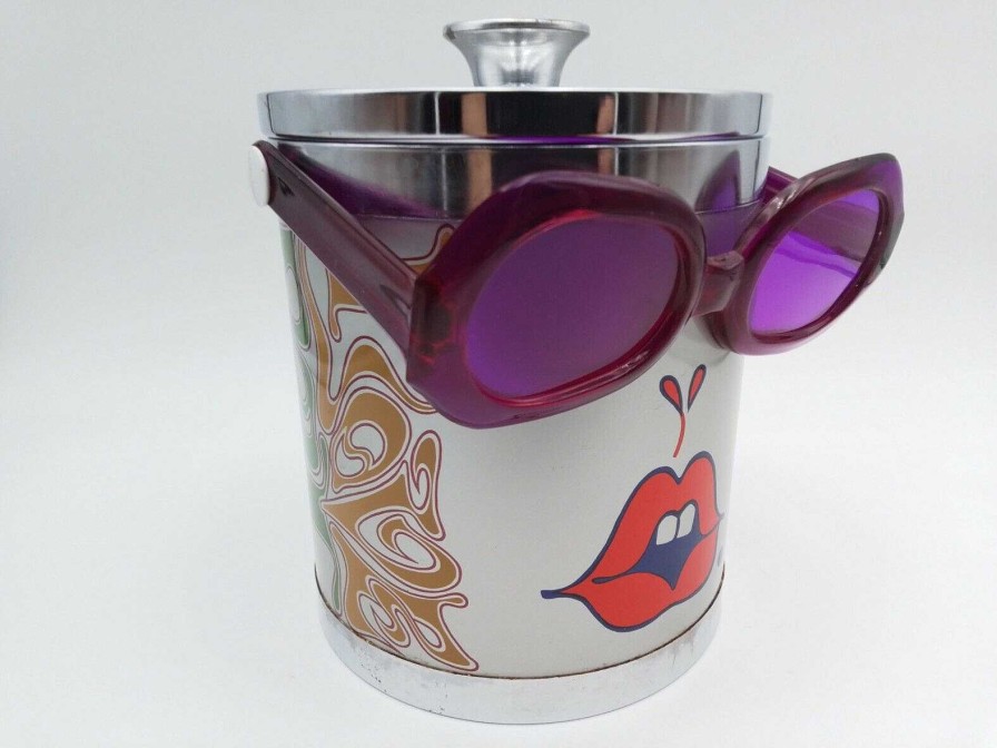 Objets EGO IMAGO | Vintage Peter Max Ice Bucket, 1960S