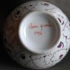 C Ramiques EGO IMAGO | Ravissante Coupe En Porcelaine D Cor E Sign E Claire Picard 1996