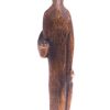 Sculptures EGO IMAGO | Ancienne Sculpture En Bronze "Vierge L'Enfant" Sign E M. Thevenet