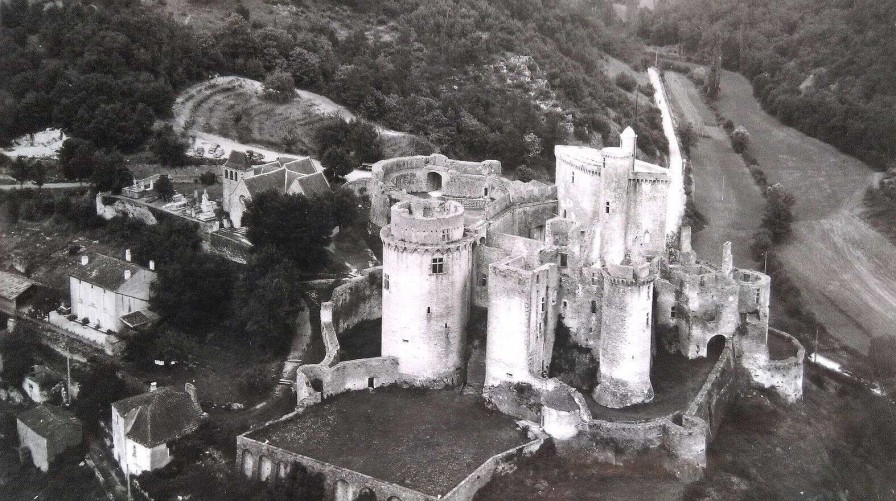 Photos EGO IMAGO | Ancienne Photo A Rienne De Louis Schmidt 1950 " Ch Teau De Bonaguil "