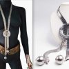 Bijoux EGO IMAGO | Collier Sautoir Maille Articul E Vintage Vers 1970 Style Cardin, Paco Rabanne