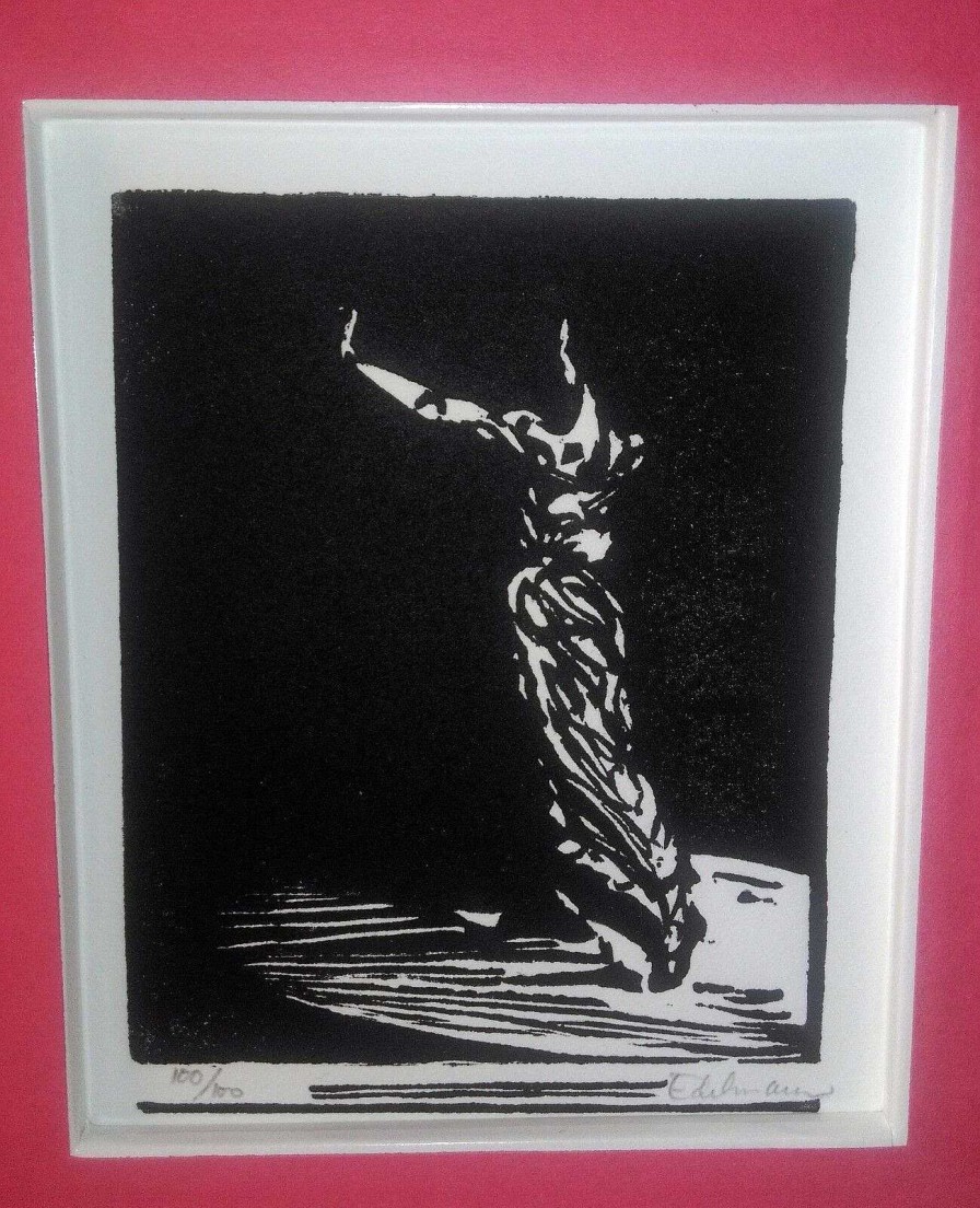 Tableaux EGO IMAGO | Originale Lithographie Par Yrj Edelmann (1941-2016) N° 100/100