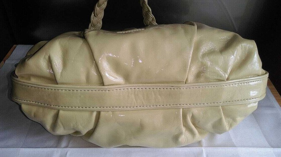 Mode EGO IMAGO | Tr S Chic Sac A Main En Cuir Beige Sign Gianfranco Ferre Milano - Intemporel