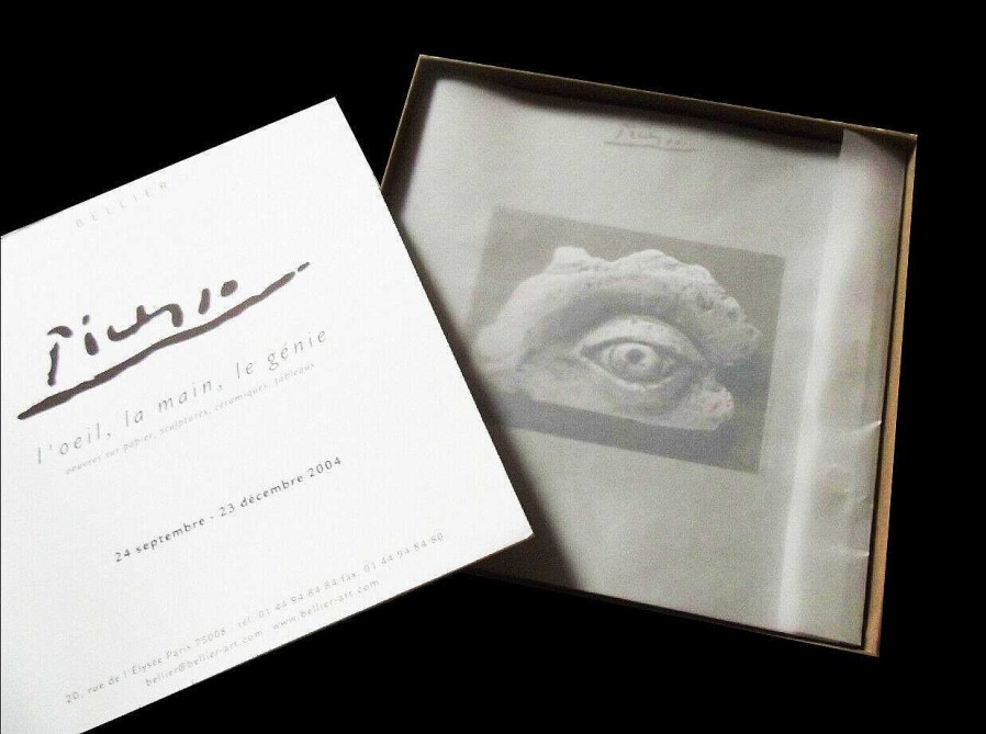 Livres EGO IMAGO | Catalogue Gallerie Bellier 2004 " Picasso " L'Oeil, La Main, Le G Nie" Neuf