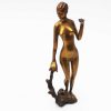 Sculptures EGO IMAGO | Sculpture Africaniste En Bronze Contemporain