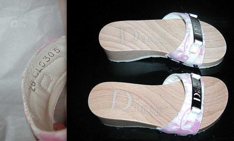 Mode EGO IMAGO | Authentique Paire De Chaussures Enfant P. 25 Sign Dior Neuve