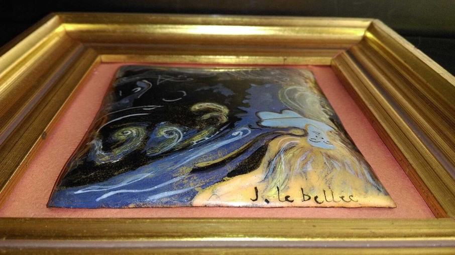 Objets EGO IMAGO | Joli Tableau Mail Sur Cuivre " All Gorie " Sign J Le Bellec