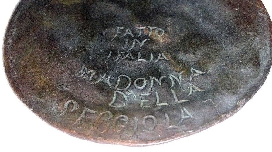 Objets EGO IMAGO | Rare M Daille En Bronze" Madonna Della Seggiola " D'Apr S Rapha L Xixe