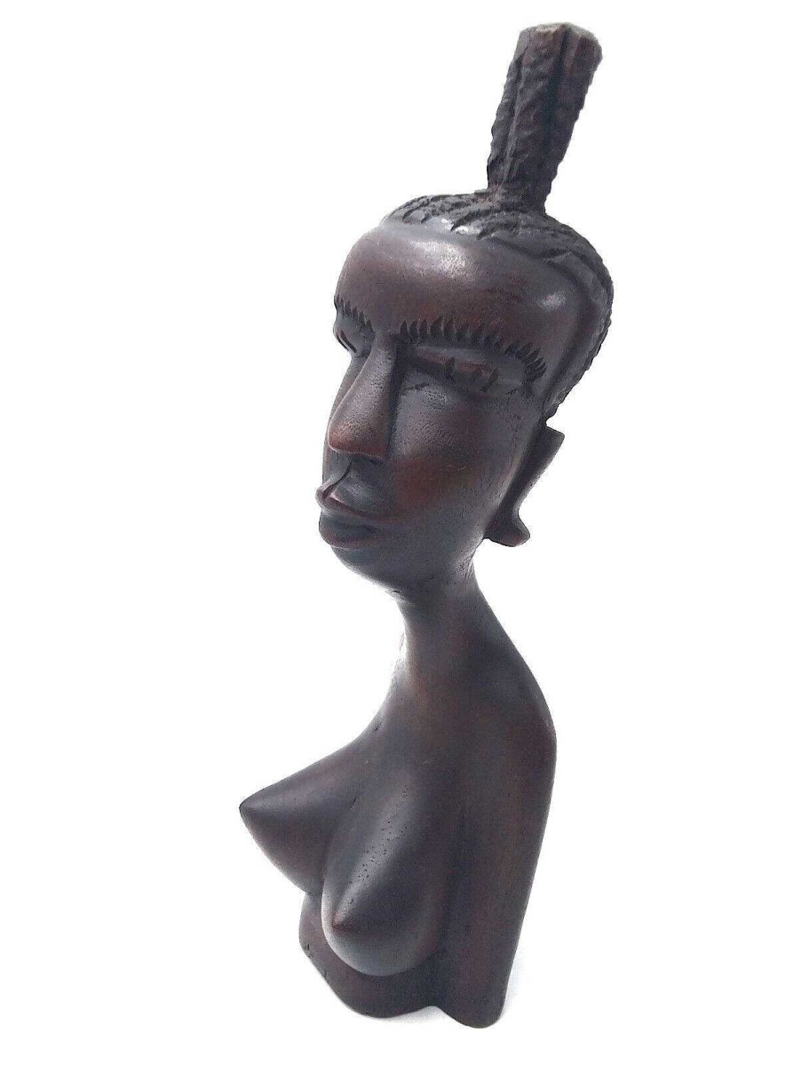 Objets EGO IMAGO | Buste De Femme Africaine Poque Art D Co En B Ne