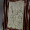 Tableaux EGO IMAGO | Ancien Tableau En Bas Relief Sc Ne Romantique Xixe En Rhodo D Et Bois