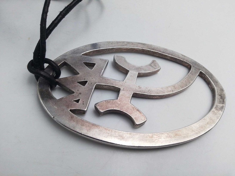 Bijoux EGO IMAGO | Ancien Collier Pendentif Logo Jc De Castelbajac