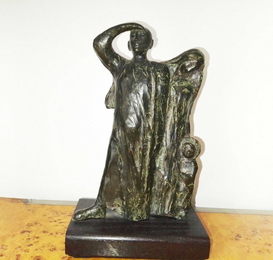 Sculptures EGO IMAGO | Sculpture En Bronze Avec Une Tres Belle Patine Sign E N.A 2/7