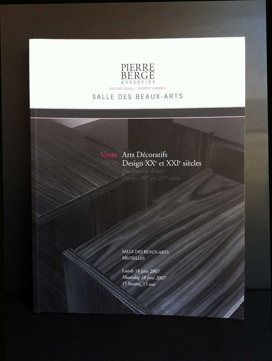 Livres EGO IMAGO | Joli Catalogue De Ventes "Art D Coratifs Design " Pierre Berg & A 18 Juin 2007