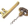 Objets EGO IMAGO | Ancien Tire Bouchon En Bronze Formant Une Clef De Ch Teau " Lys "