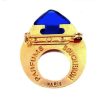 Bijoux EGO IMAGO | Iconic Broche Dition Sp Ciale Boucheron Paris Or Cobalt Lucite