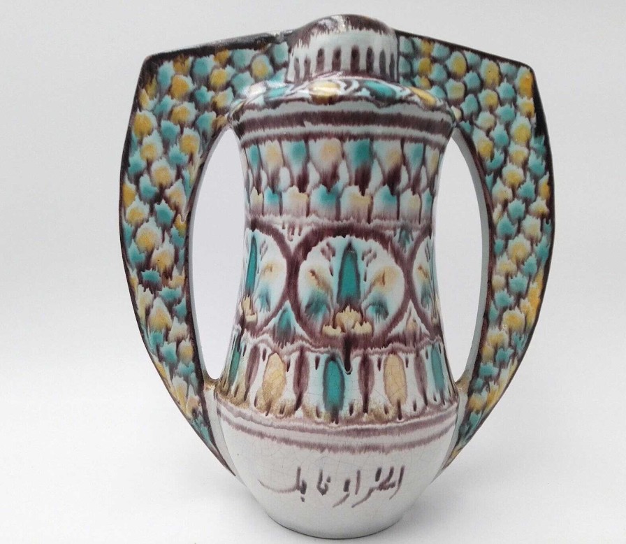 C Ramiques EGO IMAGO | Ancien Vase Poterie Nabeul Tunisie, Atelier Kharraz