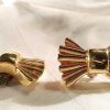 Bijoux EGO IMAGO | Jolie Paire De Boucles D'Oreilles Clips Sign Es Georges Rech Paris Vintage