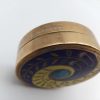 Bijoux EGO IMAGO | Art D Co Compact Karess Woodworth Ny Paris Femme Rare 1920 Collectible