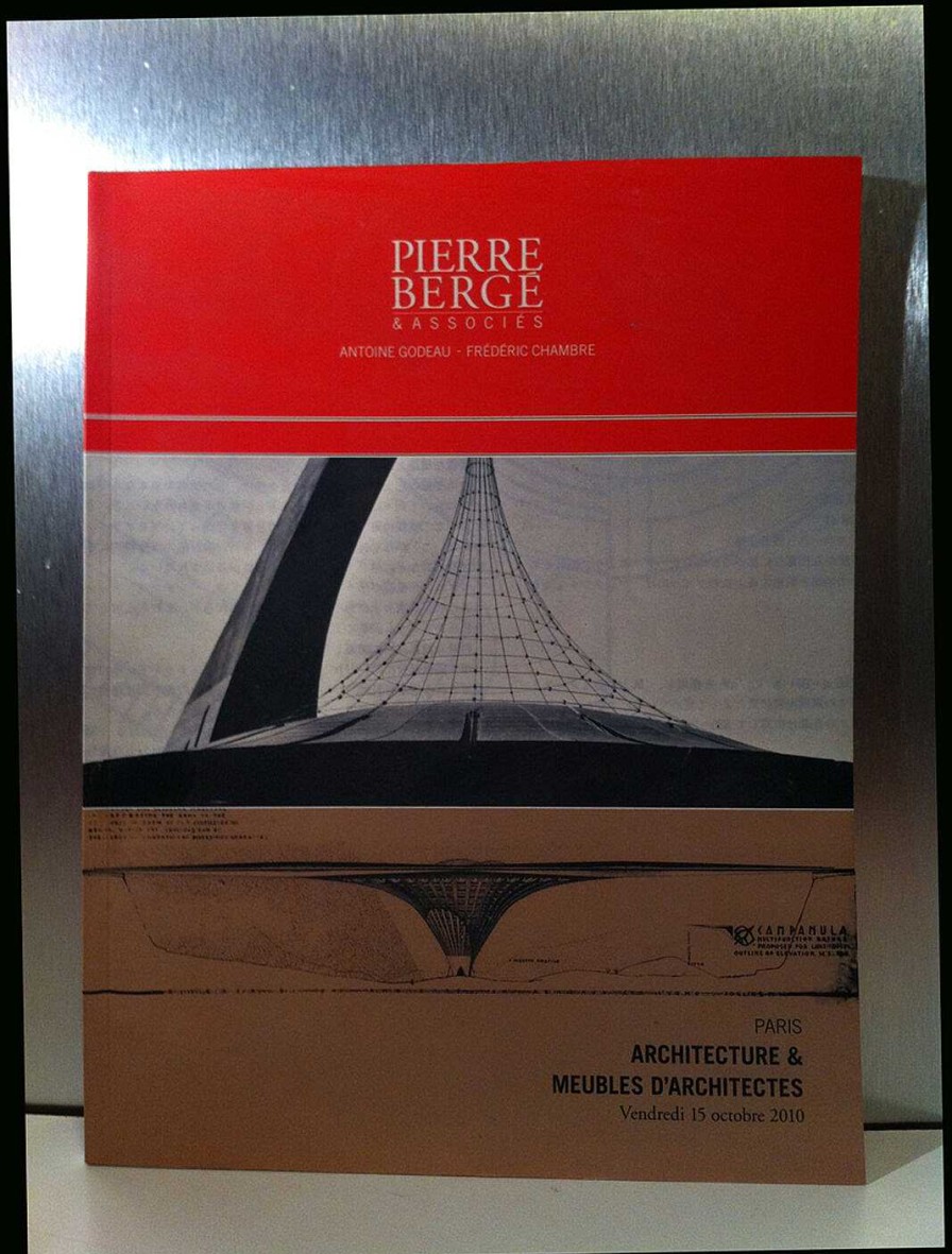 Livres EGO IMAGO | Catalogue "Architecture & Meubles D'Architectes " Pierre Berg & A 15 Oct 2010