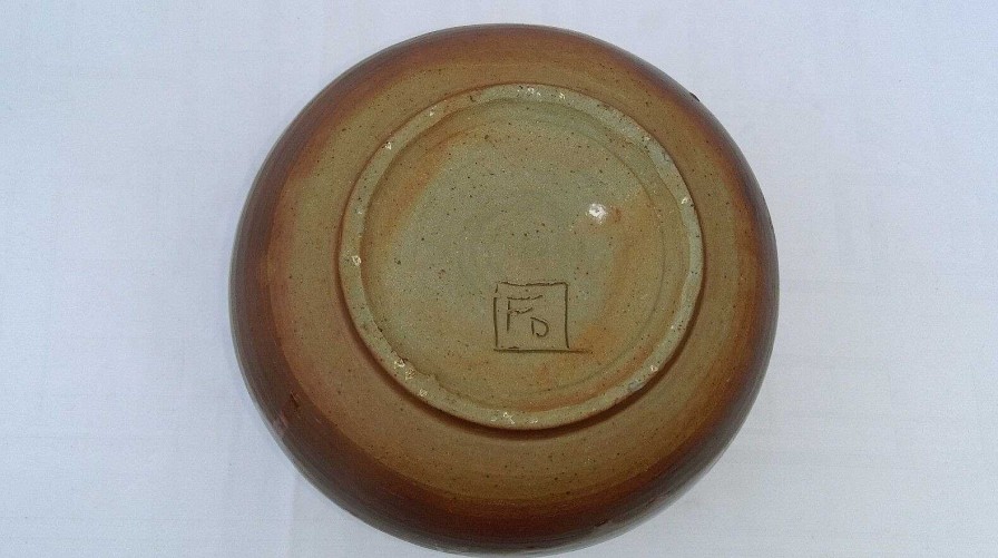 C Ramiques EGO IMAGO | Ancien Vase Boule En Gr S D Cor Japonisant Sign F.D Identifier ?