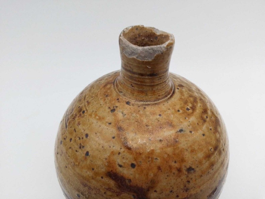 C Ramiques EGO IMAGO | Ancien Vase Boule En Gr S Sign Le ? Ga ? Identifier ?