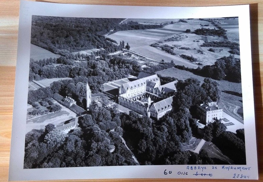 Photos EGO IMAGO | Ancienne Photo A Rienne De Roger Henrard 1960 " Abbaye De Royaumont " Oise