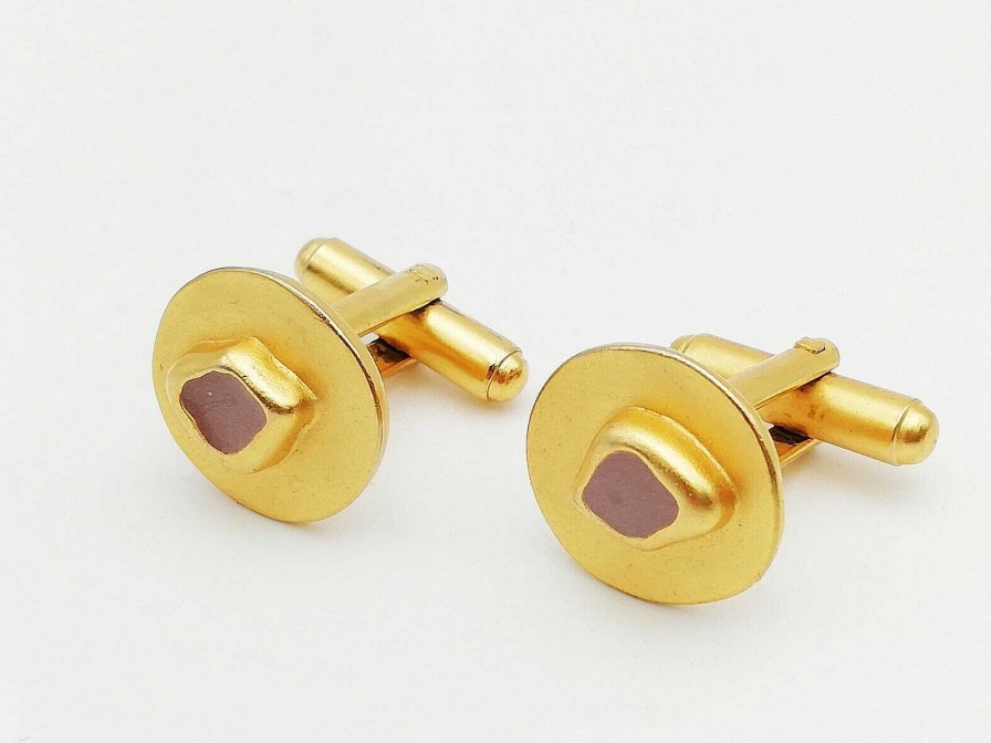 Bijoux EGO IMAGO | Tr S Chic Boutons De Manchettes Vintage Biche De Bere Cufflinks