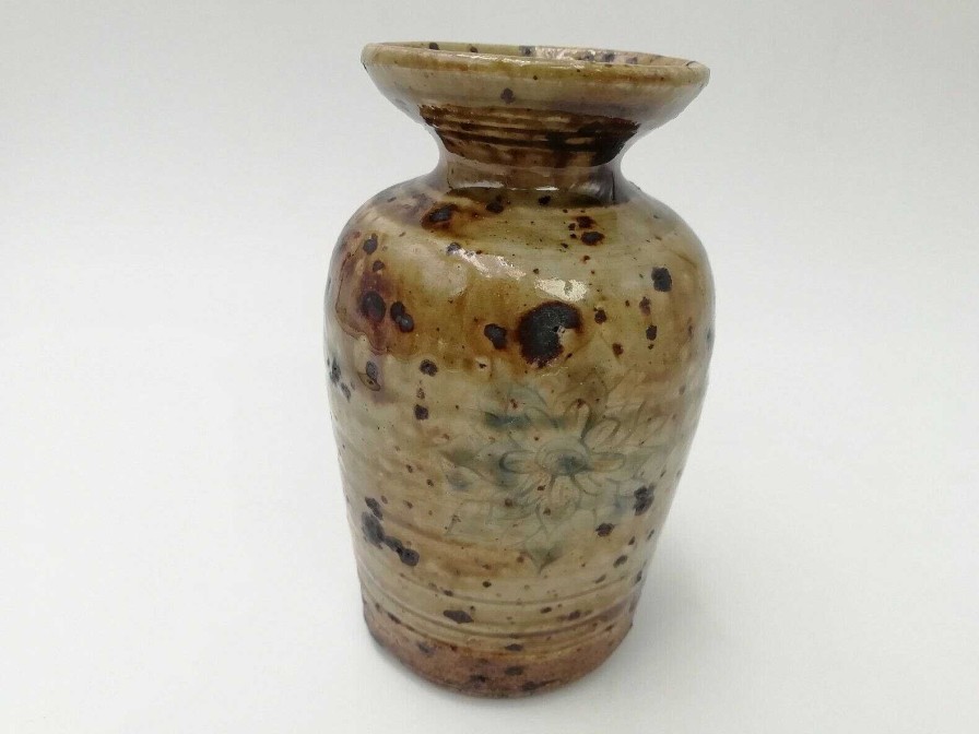 C Ramiques EGO IMAGO | Ancien Vase En Gr S D Cor Japonisant Sign Oppedette