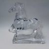 Sculptures EGO IMAGO | Sculpture Zoomorphe " Horse " En Cristal Signature Identifier ? Nancy