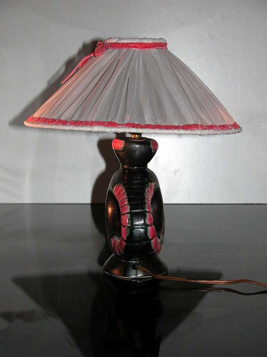 Luminaires EGO IMAGO | Jolie Lampe 1950 C Ramique " Oiseau " Identifier ?