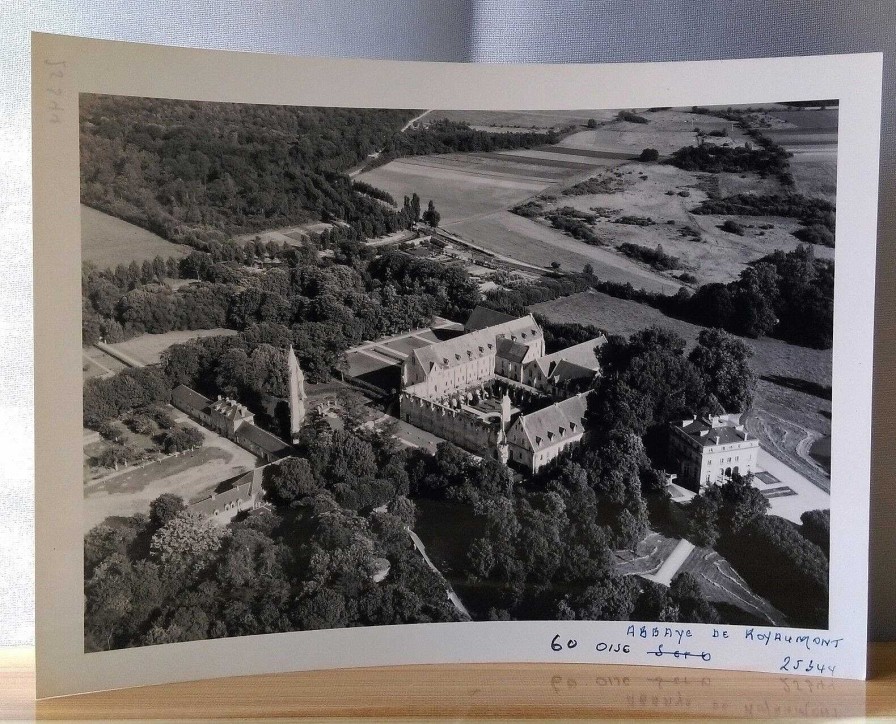 Photos EGO IMAGO | Ancienne Photo A Rienne De Roger Henrard 1960 " Abbaye De Royaumont " Oise