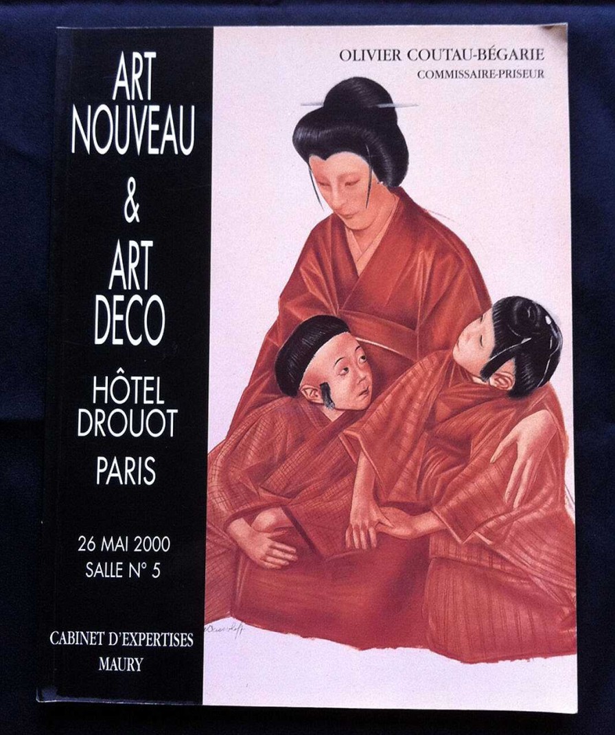 Livres EGO IMAGO | Joli Catalogue De Ventes " Art Nouveau & Art D Co "Couteau-B Garie 26 Mai 2000