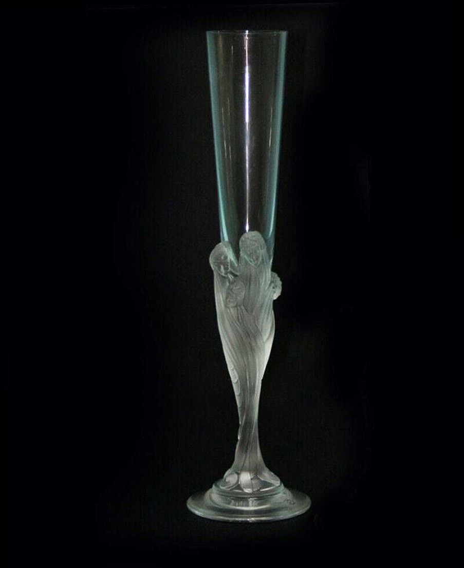 Objets EGO IMAGO | Nice Crystal Champagne Flute " Majestic " By Romain De Tirtoff " Ert " 30,5 Cm