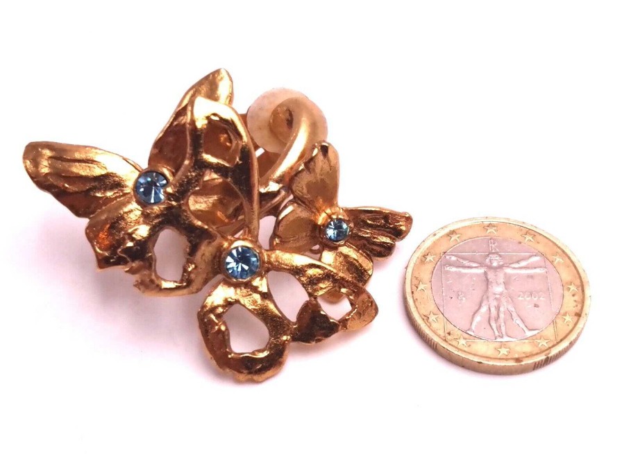 Bijoux EGO IMAGO | Yves St Laurent Paris Boucle D'Oreille Orpheline Vintage Earring X1 Couture